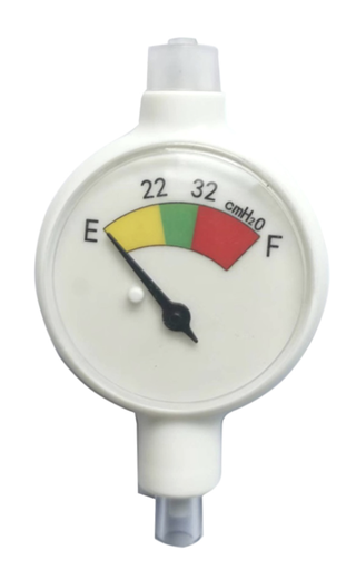 Manometr do rurek intubacyjnych