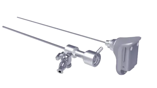 [JV-VET-600-SPEC-1616] VETP-1616 + VETP-27  |  Wziernik sztywny 1.6 mm × 160 mm LED z płaszczem operacyjnym 2.7 mm × 125 mm do VET-600